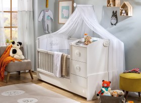 BABY COTTON Детская кровать-трансформер 2 20.24.1016.00 в Исилькуле - isilkul.katalogmebeli.com | фото