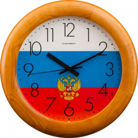 Часы настенные ДС-ББ27-185 ФЛАГ в Исилькуле - isilkul.katalogmebeli.com | фото 4