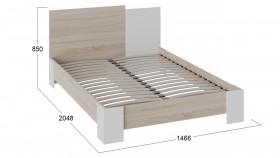 Кровать без ПМ «Сэнди» Тип 1 (без подъемного механизма) в Исилькуле - isilkul.katalogmebeli.com | фото 4