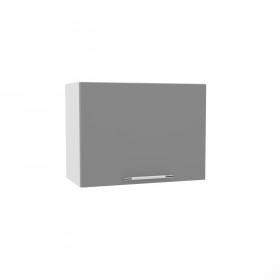 Гарда ВПГ 600 шкаф верхний горизонтальный высокий (Белый патина/корпус Серый) в Исилькуле - isilkul.katalogmebeli.com | фото