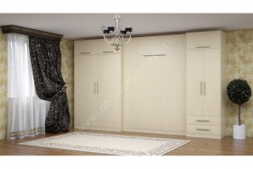 Комплект мебели со шкаф-кроватью трансформер Ратмир в Исилькуле - isilkul.katalogmebeli.com | фото 2