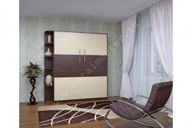 Комплект мебели со шкаф-кроватью трансформер Ульяна в Исилькуле - isilkul.katalogmebeli.com | фото 2