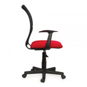 Кресло BRABIX Spring MG-307 (красно-черный) в Исилькуле - isilkul.katalogmebeli.com | фото 3
