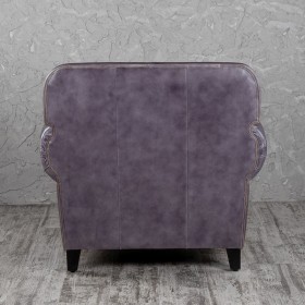 Кресло кожаное Элегант (Фиолетовый) в Исилькуле - isilkul.katalogmebeli.com | фото 7