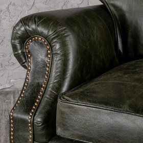 Кресло кожаное Лофт Аристократ (ширина 1070 мм) в Исилькуле - isilkul.katalogmebeli.com | фото 5
