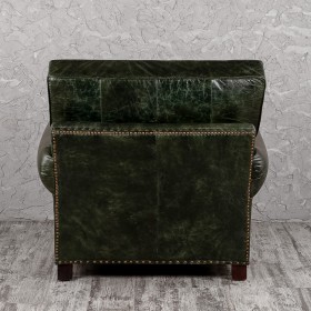 Кресло кожаное Лофт Аристократ (ширина 1070 мм) в Исилькуле - isilkul.katalogmebeli.com | фото 7