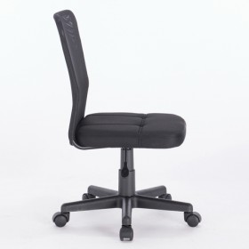 Кресло компактное BRABIX Smart MG-313 (черный) в Исилькуле - isilkul.katalogmebeli.com | фото 2