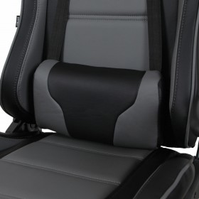 Кресло компьютерное BRABIX GT Racer GM-100 (черный, серое) в Исилькуле - isilkul.katalogmebeli.com | фото 3