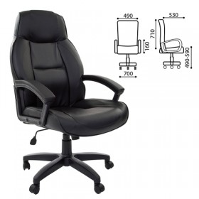 Кресло офисное BRABIX Formula EX-537 (черный) в Исилькуле - isilkul.katalogmebeli.com | фото 1