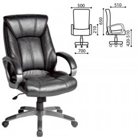 Кресло офисное BRABIX Maestro EX-506 (черный) в Исилькуле - isilkul.katalogmebeli.com | фото