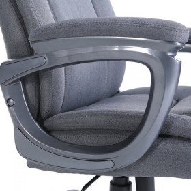 Кресло офисное BRABIX Solid HD-005 (серое) в Исилькуле - isilkul.katalogmebeli.com | фото 6