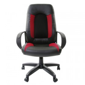 Кресло офисное BRABIX Strike EX-525 (черно-красный) в Исилькуле - isilkul.katalogmebeli.com | фото 2