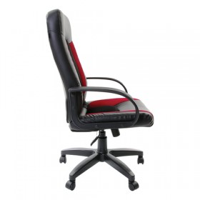 Кресло офисное BRABIX Strike EX-525 (черно-красный) в Исилькуле - isilkul.katalogmebeli.com | фото 4