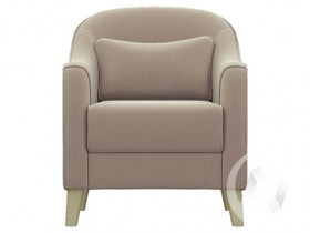 Кресло отдыха Комфорт-4 (бесцветный лак/CATANIA LATTE) в Исилькуле - isilkul.katalogmebeli.com | фото 2