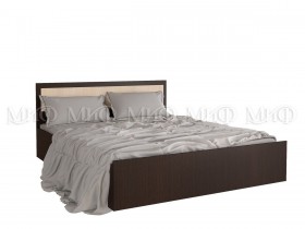 Кровать 1,4 Фиеста (Венге/Дуб беленый) в Исилькуле - isilkul.katalogmebeli.com | фото