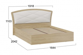 Кровать без ПМ «Сэнди» Тип 1 (без подъемного механизма) в Исилькуле - isilkul.katalogmebeli.com | фото 3