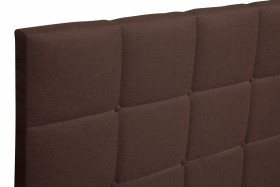 Кровать "Диана" ш. 1400 (Н=1010мм) (жаккард шоколад) в Исилькуле - isilkul.katalogmebeli.com | фото 5