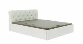 Кровать Калипсо с ПМ 1,6м (белый) в Исилькуле - isilkul.katalogmebeli.com | фото 5