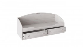 Кровать с 2-мя ящиками «Ариэль» (Лиственница Сибиу с рисунком) в Исилькуле - isilkul.katalogmebeli.com | фото 2