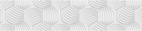 Кухонный фартук КМ 474 Плитка объемная ромб в Исилькуле - isilkul.katalogmebeli.com | фото