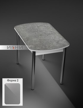 Кухонный стол 1100*700/400 ф 2 Пластик, урбан серый в Исилькуле - isilkul.katalogmebeli.com | фото