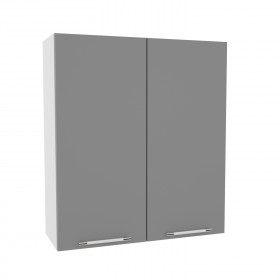 Лофт ВП 800 шкаф верхний высокий (Дуб бурый/корпус Серый) в Исилькуле - isilkul.katalogmebeli.com | фото