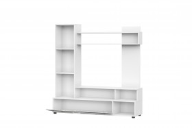 Мебель для гостиной "МГС 9" Белый / Цемент светлый в Исилькуле - isilkul.katalogmebeli.com | фото 3