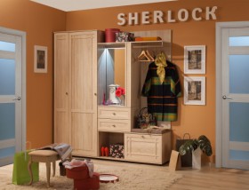Набор мебели для прихожей Sherlock в Исилькуле - isilkul.katalogmebeli.com | фото 2