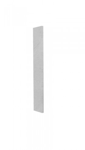 Панель торцевая (для шкафа верхнего торцевого) ПТ 400 Лофт (Штукатурка белая) в Исилькуле - isilkul.katalogmebeli.com | фото