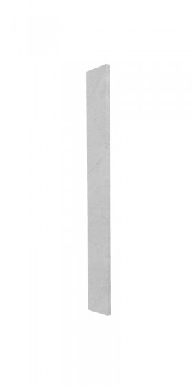 Панель торцевая (для шкафа верхнего торцевого высокого) ВПТ 400 Лофт (Штукатурка белая) в Исилькуле - isilkul.katalogmebeli.com | фото