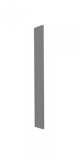 Панель торцевая (для шкафа верхнего торцевого высокого) ВПТ 400 Лофт (Штукатурка серая) в Исилькуле - isilkul.katalogmebeli.com | фото
