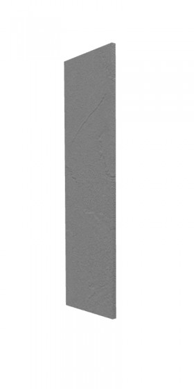 Панель торцевая (для шкафа верхнего высокого) ВП Лофт (Штукатурка серая) в Исилькуле - isilkul.katalogmebeli.com | фото