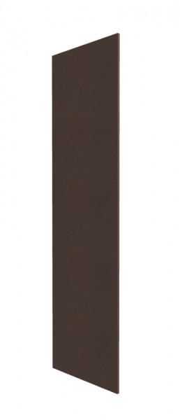 Панель торцевая ПН/ПНЯ М Квадро (для пеналов) Шоколад кожа в Исилькуле - isilkul.katalogmebeli.com | фото