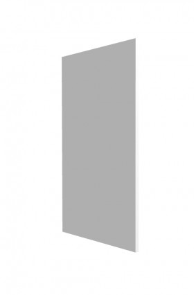 Панель торцевая СТ 400 Ройс (для шкафа торцевого нижнего) Белый софт в Исилькуле - isilkul.katalogmebeli.com | фото