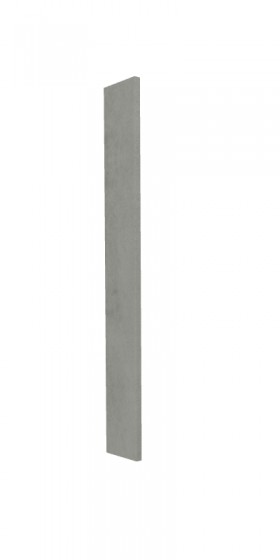 Панель торцевая ВПТ 400 Лофт (для шкафа торцевого верхнего) Бетон светлый в Исилькуле - isilkul.katalogmebeli.com | фото