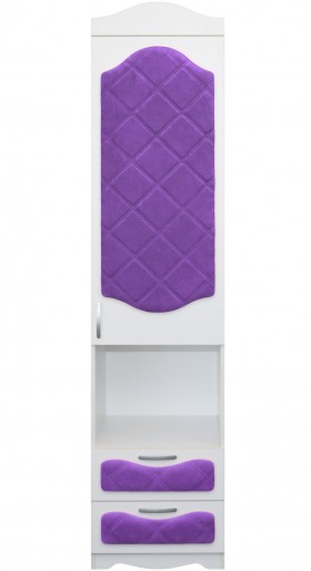 Пенал с ящиками серии Иллюзия 32 Фиолетовый в Исилькуле - isilkul.katalogmebeli.com | фото