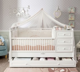 ROMANTIC BABY Детская кровать-трансформер 20.21.1015.00 в Исилькуле - isilkul.katalogmebeli.com | фото 3