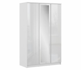 Шкаф 3-х дверный СБ-2493 Медея (Белый/Белый глянец) в Исилькуле - isilkul.katalogmebeli.com | фото 1