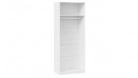 Шкаф для одежды «Агата» исп. 2 Белый в Исилькуле - isilkul.katalogmebeli.com | фото 3