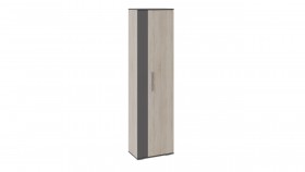 Шкаф для одежды «Нуар» тип 1 Фон серый/Дуб сонома в Исилькуле - isilkul.katalogmebeli.com | фото