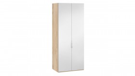 Шкаф для одежды с 2 зеркальными дверями «Эмбер» Яблоня Беллуно в Исилькуле - isilkul.katalogmebeli.com | фото