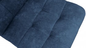 Стул «Аспен» К3 Черный муар/Микровелюр Wellmart Blue в Исилькуле - isilkul.katalogmebeli.com | фото 3