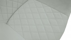 Стул «Дастин» К1С Белый/Велюр Confetti Silver в Исилькуле - isilkul.katalogmebeli.com | фото 3