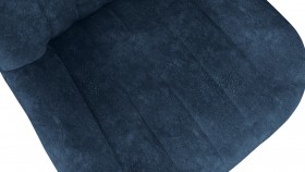 Стул «Марвел» К1С Исп. 2 Черный муар/Микровелюр Wellmart Blue в Исилькуле - isilkul.katalogmebeli.com | фото 3