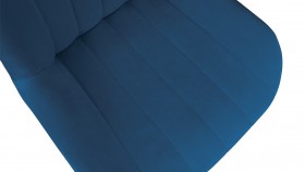 Стул «Марвел» К1С Исп. 2 Черный муар/Велюр Confetti Blue в Исилькуле - isilkul.katalogmebeli.com | фото 3