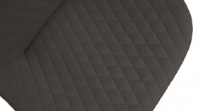 Стул «Оливер» К1С Черный муар/Велюр Confetti Stone в Исилькуле - isilkul.katalogmebeli.com | фото 3