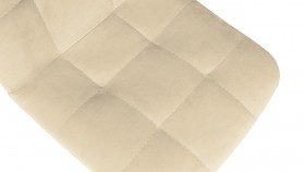 Стул «Райс» К1С Белый/Велюр Confetti Cream в Исилькуле - isilkul.katalogmebeli.com | фото 3