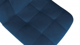 Стул «Райс» К3 Черный муар/Велюр Confetti Blue в Исилькуле - isilkul.katalogmebeli.com | фото 3