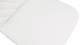 Стул «Шерри» К1С Черный муар/Кож зам Polo White в Исилькуле - isilkul.katalogmebeli.com | фото 3