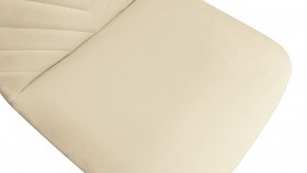 Стул «Шерри» К3 Белый/Велюр Confetti Cream в Исилькуле - isilkul.katalogmebeli.com | фото 3